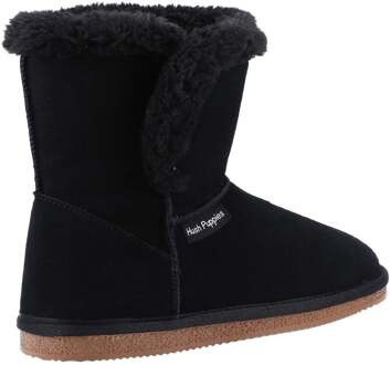 Hush Puppies Dames/dames Ashleigh Slipper Laarzen van Suède (Zwart)