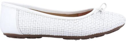 Hush Puppies Dames/Dames Ballerina Leren Pompen (Wit) - EU 39/ UK 6