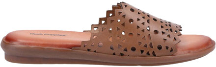Hush Puppies Dames/dames Bryony leren muiltjes (Tan) Bruin - EU 38 / UK 5