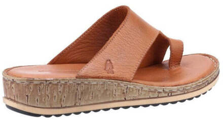 Hush Puppies Dames/dames Elissa Suède Sandalen (Bruin/Crème) - EU 42 / UK 8