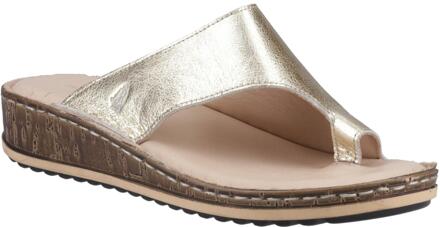 Hush Puppies Dames/dames Elissa Suède Sandalen (Goud) - maat