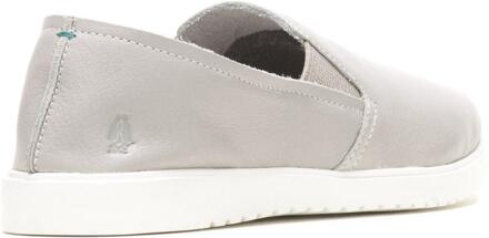 Hush Puppies Dames/dames leren schoenen voor dagelijks gebruik (Grijs)