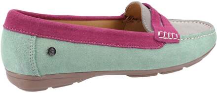 Hush Puppies Dames/dames Margot suède instappers (Groen/Roze/Grijs) - EU 38 / UK 5