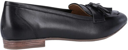Hush Puppies Dames/Dames Marissa Leren Tassel Loafers (Zwart) - EU 39/ UK 6