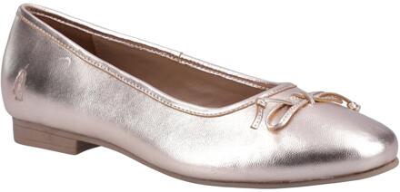 Hush Puppies Dames/Dames Naomi Leren Ballet Schoenen (Roze Goud) Roségoud