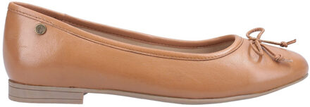 Hush Puppies Dames/dames Naomi Slip On Leren Balletpomp (Tan) Bruin - EU 42 / UK 8