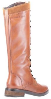 Hush Puppies Dames/dames Rudy Lace Up Long Leather Boot (Tan) Bruin - EU 38 / UK 5