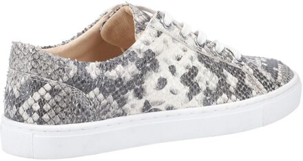 Hush Puppies Dames/dames Schoenen Tessa Python Print Leer (Grijs/Wit) - maat EU 38 / UK 5