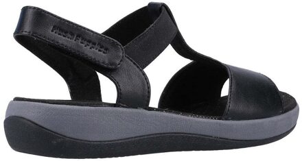 Hush Puppies Dames/dames Sylvie leren sandalen (Zwart)