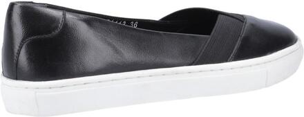 Hush Puppies Dames/dames Tiffany Leren Schoenen (Zwart)