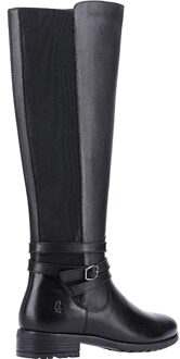 Hush Puppies Dames/dames Vanessa lederen kuitlaarzen (Zwart)