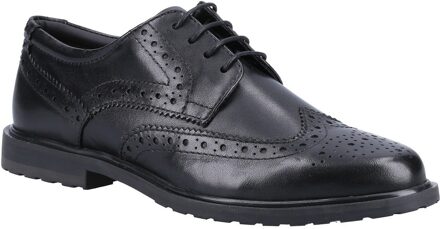 Hush Puppies Dames/Dames Verity Leren Brogues (Zwart octrooi) - EU 38 / UK 5