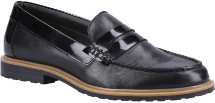 Hush Puppies Dames/Dames Verity Leren Casual Schoenen (Zwart)