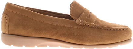 Hush Puppies Dames Instappers Shelby Suede Wedges Lederen Instap Tan Bruin - EU 40.5 / UK 7