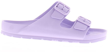 Hush Puppies Dames Sandalen Flat Lorna Slip On lila Paars - EU 38 / UK 5