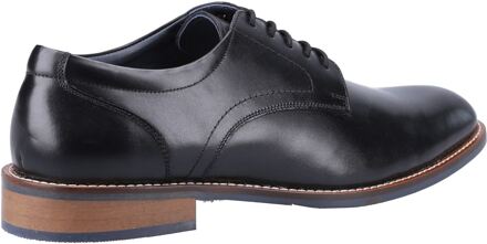 Hush Puppies Damien Veterschoenen Leer Mannen Zwart Veterschoenen - EU 43 / UK 9