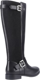 Hush Puppies Daphne Leren Dames Zwarte Laarzen - maat