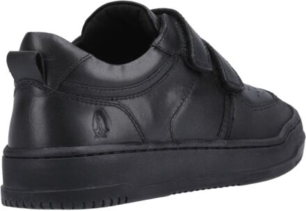 Hush Puppies Daxton Leren Jongens Zwarte Sneakers - EU 47.5 / UK 12
