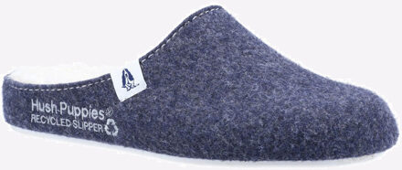 Hush Puppies De Goede Pantoffel Dames Navy - EU 36 / UK 3