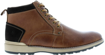 Hush Puppies dean lederen herenlaarzen traagschuim tan Bruin - EU 44.5 / UK 10