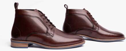 Hush Puppies DECLAN VETERS Heren Formele Laarzen Bruin