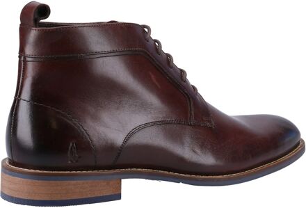 Hush Puppies Declan Veterschoenen Leer Heren Bruine Laarzen - maat