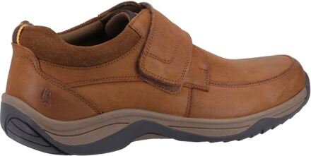 Hush Puppies Douglas Leder Heren Tan Nubuck Moccasins Schoenen Bruin - EU 40.5 / UK 7