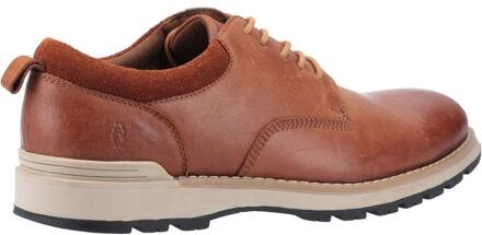 Hush Puppies Dylan leren herenschoenen (Tan) Bruin - EU 40.5 / UK 7