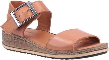Hush Puppies Ellie Sandalen Dames Bruin - EU 40.5 / UK 7