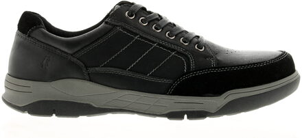 Hush Puppies Finley Lace Up Heren Zwart - EU 40.5 / UK 7
