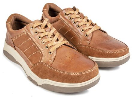 Hush Puppies Finley MEMORY FOAM Heren Bruin - EU 40.5 / UK 7