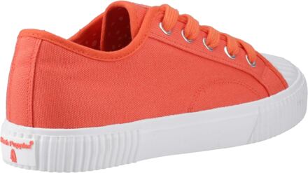 Hush Puppies Freya Canvas Textiel Dames Oranje Sneakers - EU 37 / UK 4