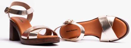 Hush Puppies GEORGIA Dames Sandalen Goud - EU 38 / UK 5