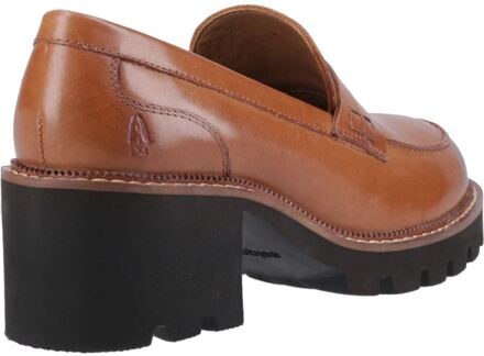 Hush Puppies Giavanna Leren Dames Tan Mocassins Bruin - EU 40.5 / UK 7