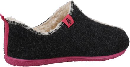 Hush Puppies Goed Gerecycled RPET Polyester Damesschoenen Charcoal Houtskool