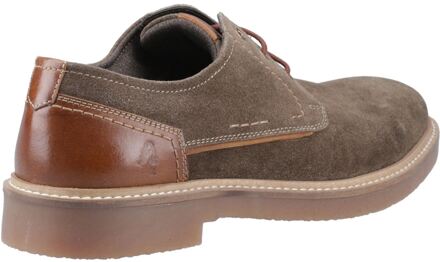 Hush Puppies Guy Leren Heren Khaki Veterschoenen Kaki - EU 42 / UK 8