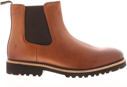 Hush Puppies Gwyneth Chelsea Suède Dames Laarzen In Het Tan - maat Bruin