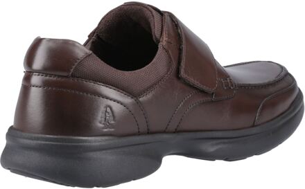 Hush Puppies Hector Leren Heren Bruine Moccasins Schoenen - EU 47.5 / UK 12