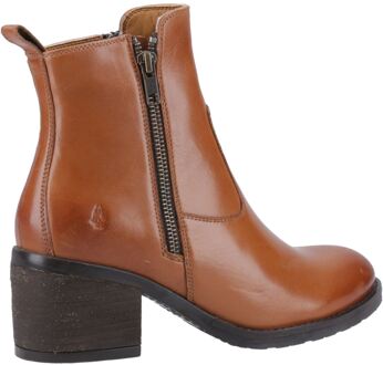 Hush Puppies Helena Leer Vrouwen Laarzen Tan Bruin