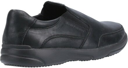 Hush Puppies Heren Aaron Slip On Leren Schoen (Zwart) - EU 44.5 / UK 10