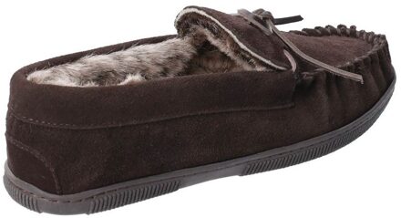 Hush Puppies Heren Ace Slip On Leren Slipper (Chocolade) Chocoladebruin - EU 40.5 / UK 7