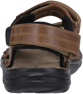 Hush Puppies Heren Alistair Leren Sandalen (Tan) - maat Bruin