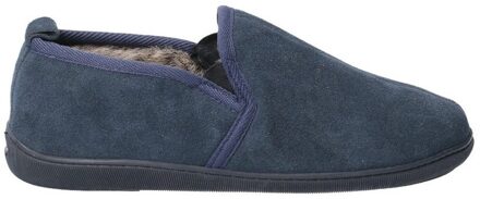 Hush Puppies Heren Arnold Slip On Leather Slipper (Marine) Navy - EU 44.5 / UK 10