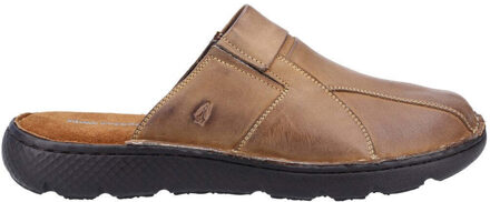 Hush Puppies Heren Carson Leren Muiltjes (Olijf) - EU 40.5 / UK 7