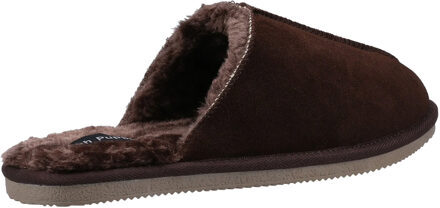 Hush Puppies Heren Coady Suede Slippers (Bruin) - EU 46 / UK 11