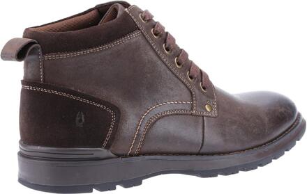 Hush Puppies Heren Dean Leren Laarzen (Bruin)