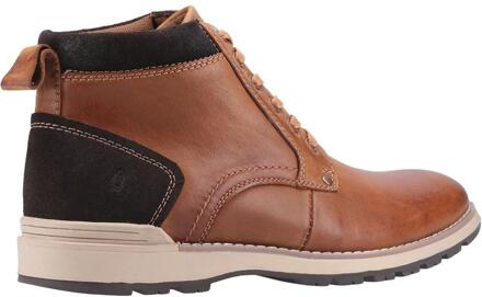 Hush Puppies Heren Dean Leren Laarzen (Tan) Bruin - EU 47.5 / UK 12