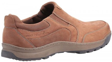 Hush Puppies Heren Jasper Slip On Lederen Schoenen (Tan) Bruin - EU 48.5 / UK 13