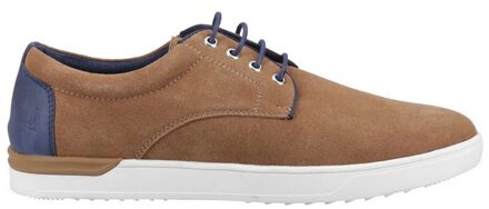 Hush Puppies Heren Joey Suède Veterschoenen (Tan) - maat EU 42 / UK 8 Bruin