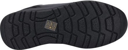 Hush Puppies Heren Joseph Leren Trainers (Licht Zwart) - EU 42 / UK 8